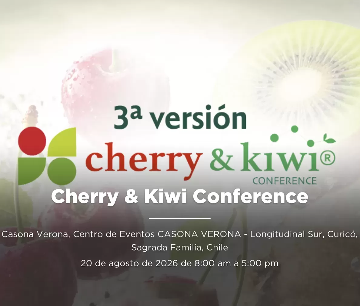 Cherry & Kiwi Conference celebra su tercera versión en el Maule con foco en producción sostenible