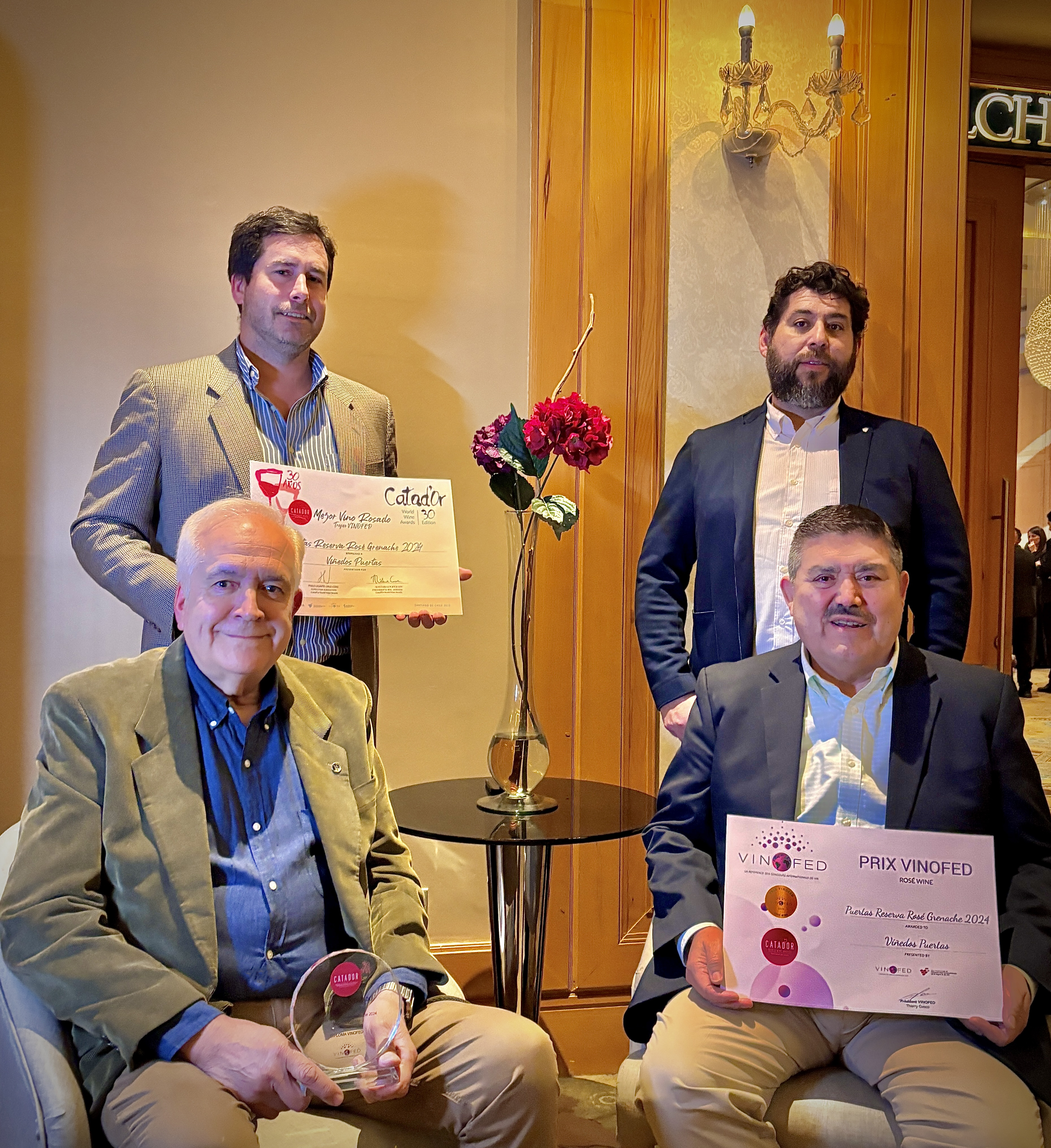 Puertas Reserva Rosé Grenache 2024 es elegido Mejor Vino Rosado en los Catad’Or World Wine Awards 2025