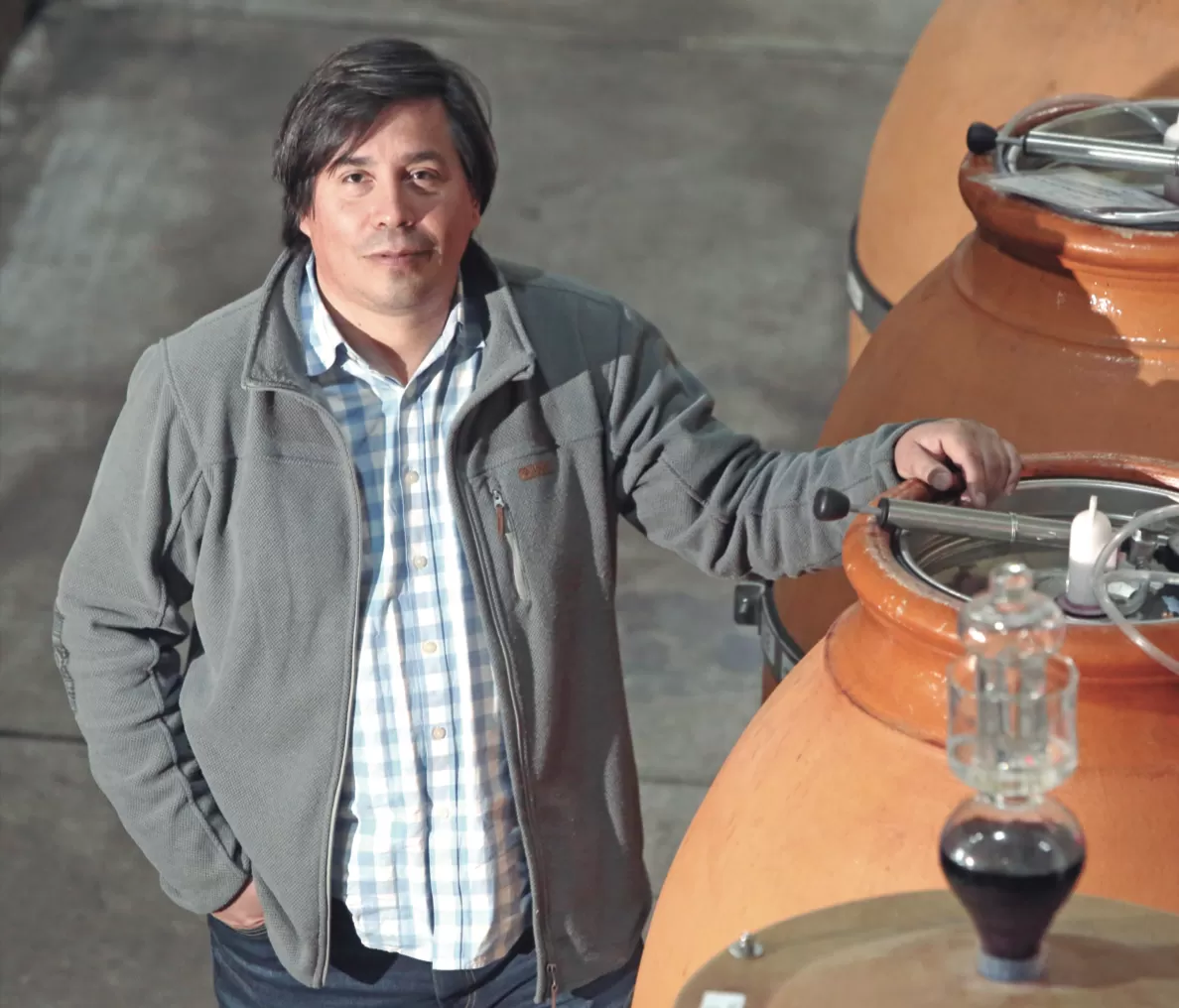 Master Winemaker del Carmenere MARCELO GARCÍA DE ANDRACA