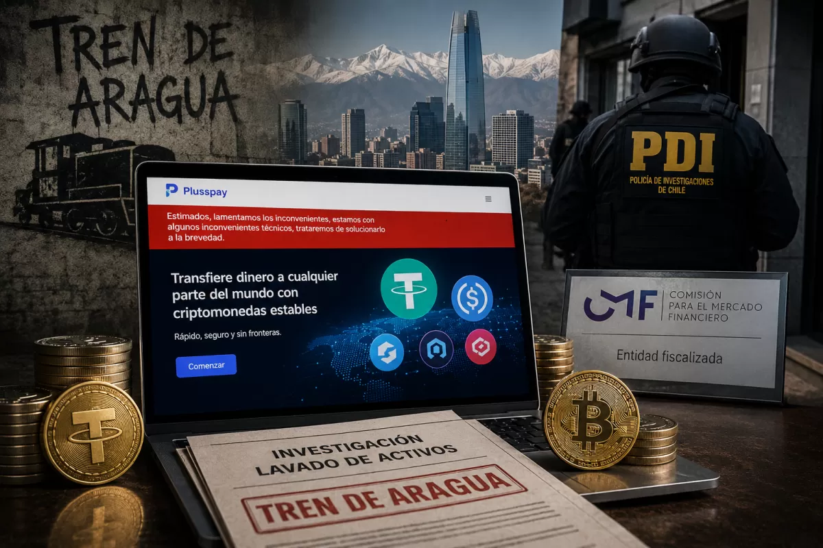 Tren de Aragua creó su propia plataforma de criptomonedas en Chile para mover millones de dólares