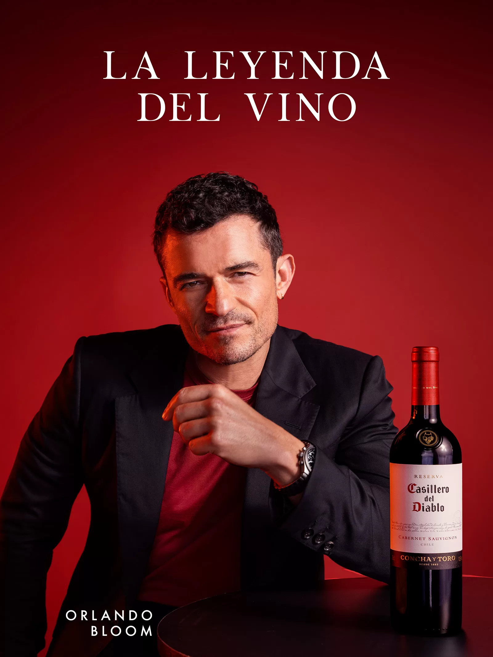 Orlando Bloom protagoniza la nueva campaña mundial de Casillero del Diablo
