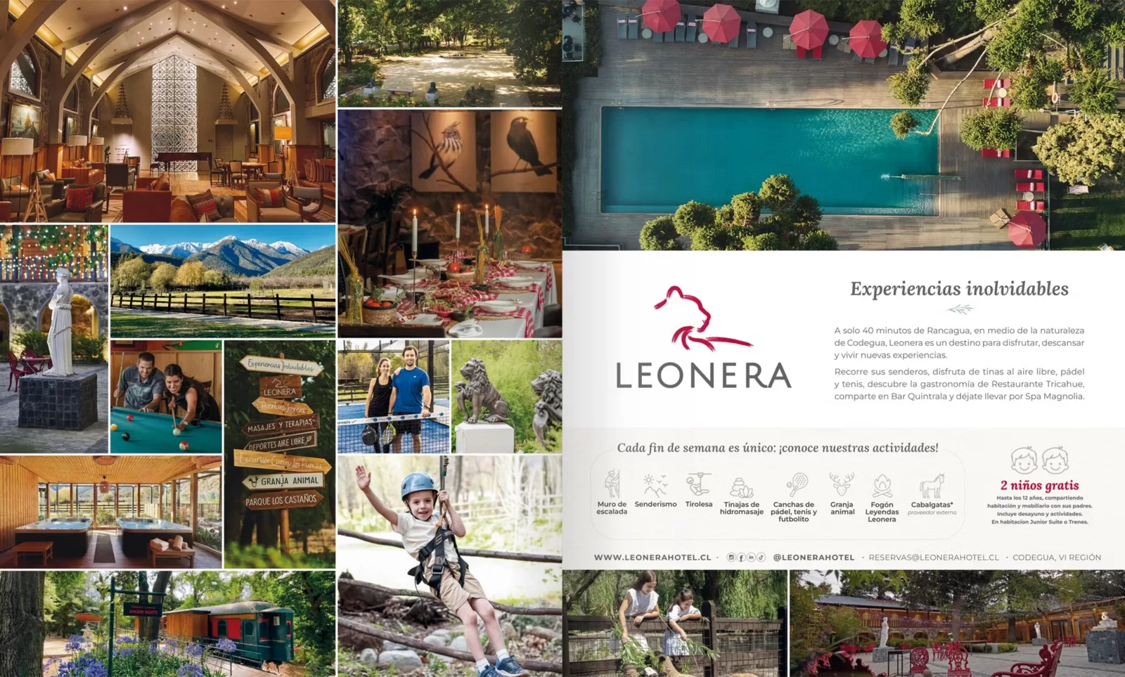 Leonera Hotel: un 18 en la precordillera de Codegua