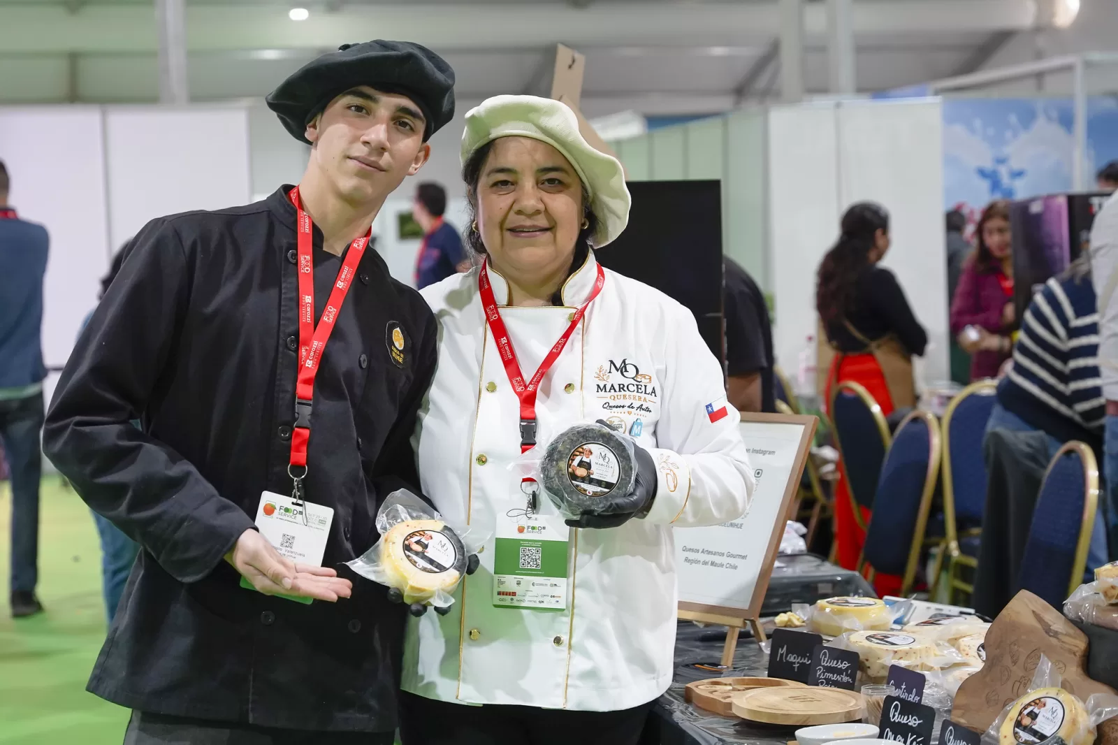Quesos del Maule y de otras cuatro regiones brillan en el Pabellón del Queso de Espacio Food & Service
