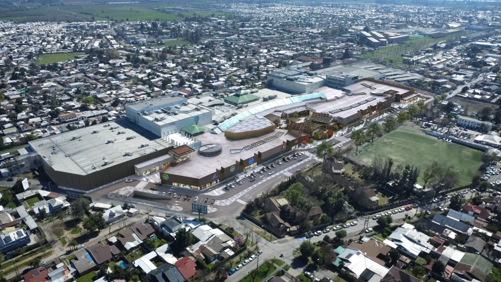 Mall Curicó anuncia ampliación de $49.000 millones: más de 70 locales nuevos y 400 estacionamientos