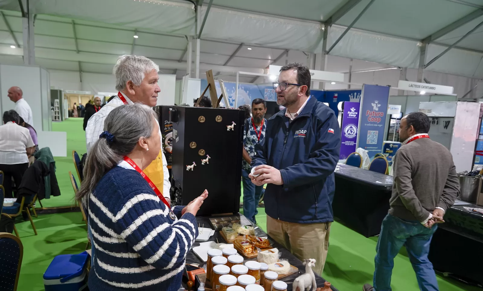 Quesos del Maule y de otras cuatro regiones brillan en el Pabellón del Queso de Espacio Food & Service