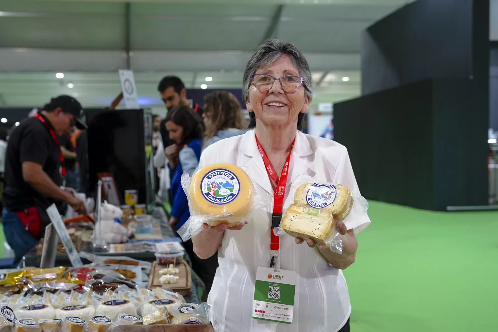 Quesos del Maule y de otras cuatro regiones brillan en el Pabellón del Queso de Espacio Food & Service