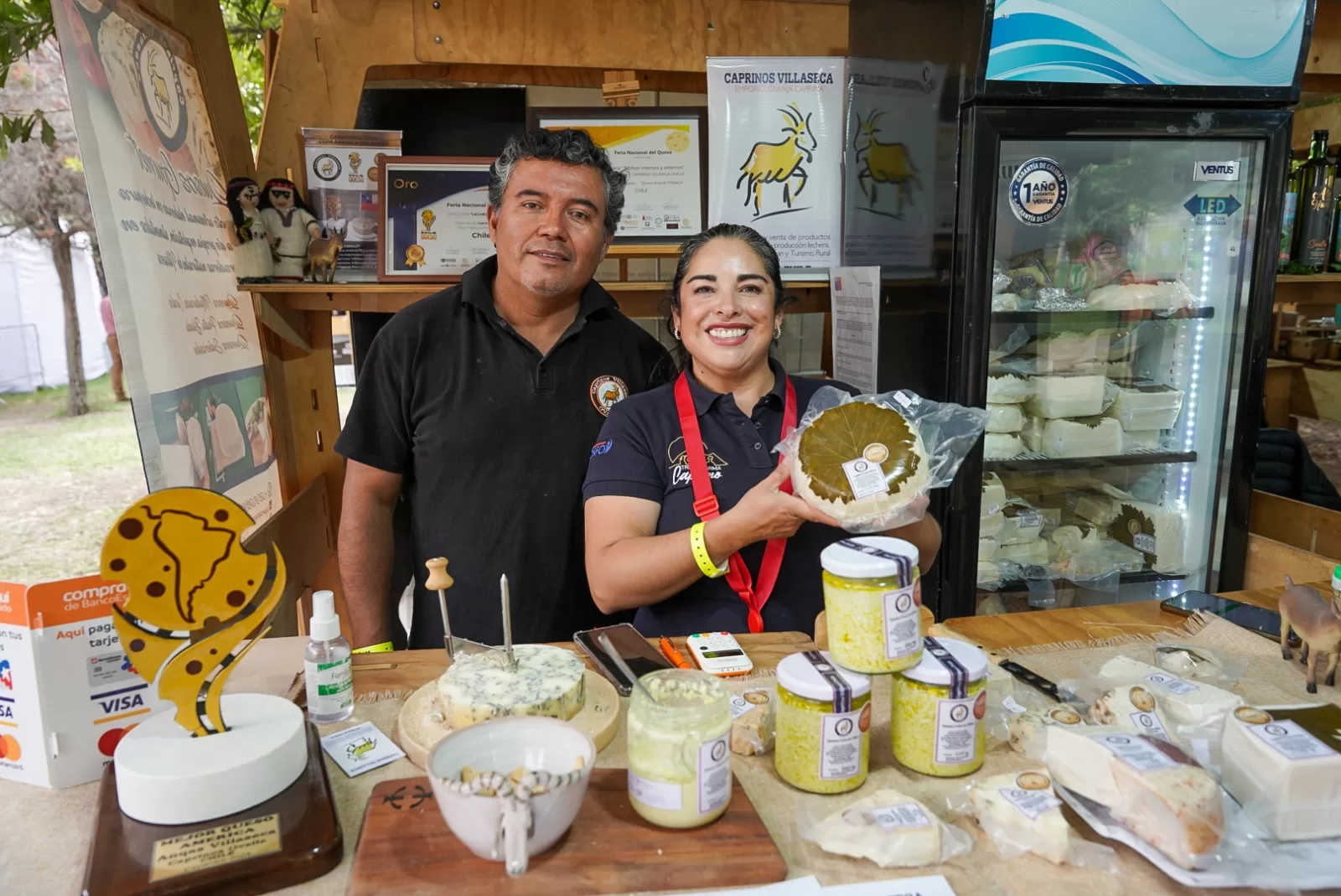 Quesos del Maule y de otras cuatro regiones brillan en el Pabellón del Queso de Espacio Food & Service