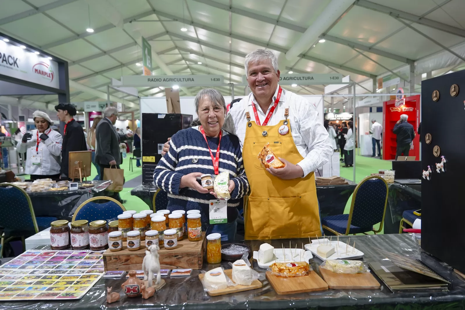 Quesos del Maule y de otras cuatro regiones brillan en el Pabellón del Queso de Espacio Food & Service