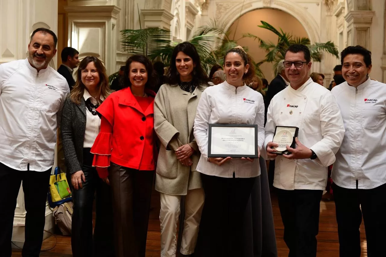 Academia Gastronómica de Chile premia a Augusto Merino, Guillermo Rodríguez e INACAP
