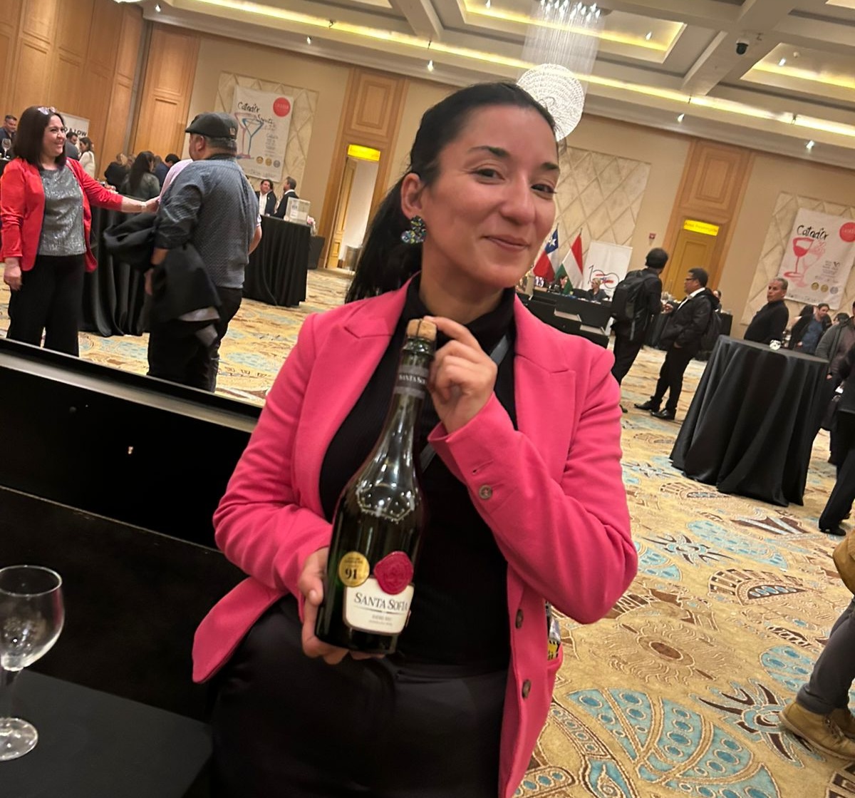Santa Sofía Chile, un vino que encanta a la vista y enamora al probar