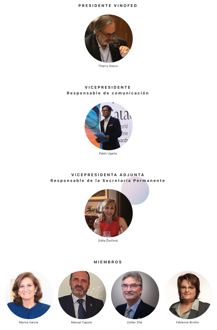 Nuevo directorio y Presidente Vinofed
